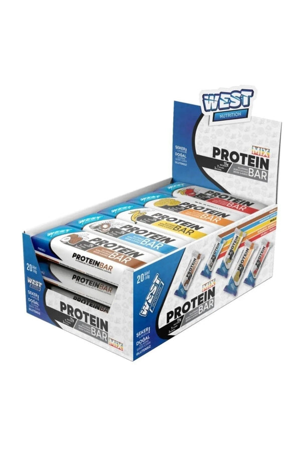 West Nutrition Karışık Protein Bar 20 Adet x 50 Gram