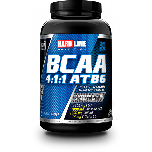 Hardline Bcaa  4:1:1  Atb6  120 Tablet