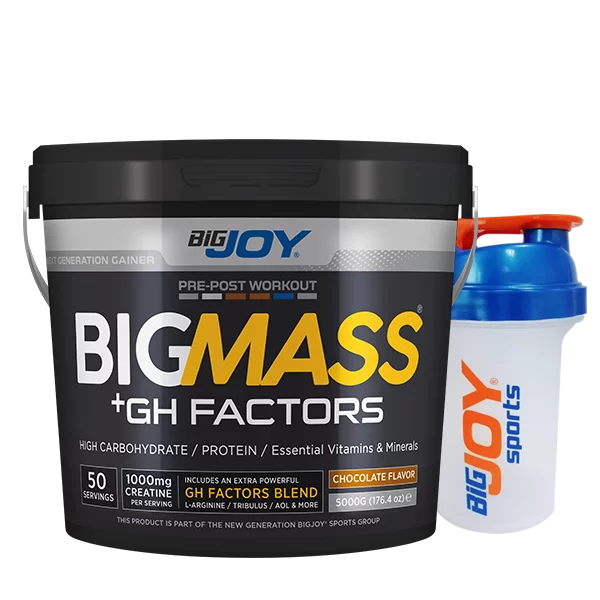 Bigjoy Sports Bigmass Gh Factors Mass Gainer 5 Kg Çikolatalı Karbonhidrat Tozu - Protein -