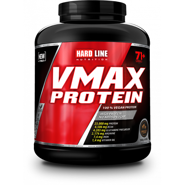 Hardline Vmax Bitkisel Protein 2000gr 71 Servis