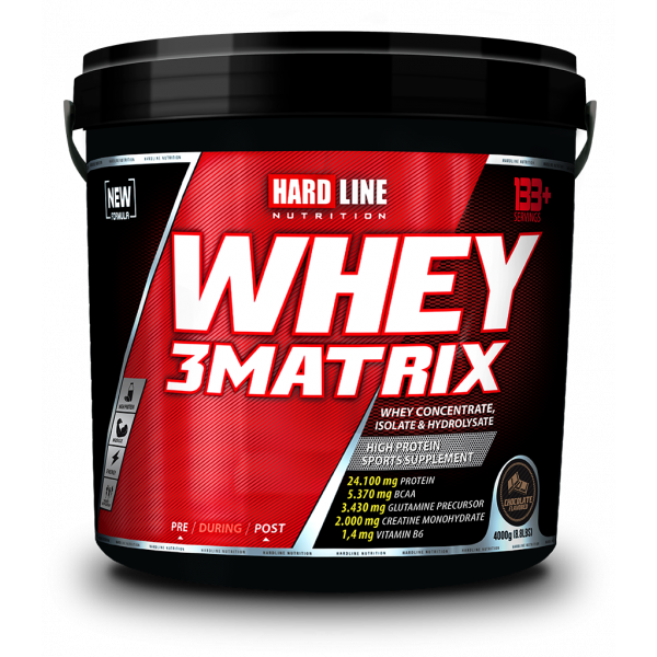 Hardline Whey 3Matrix 4000 Gr